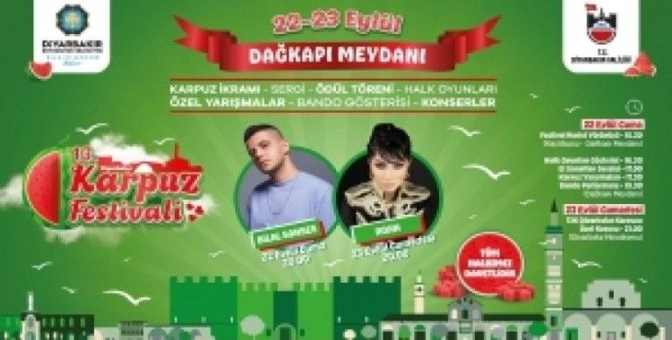 13. Diyarbakır Karpuz Festivali 22-23 Eylül’de