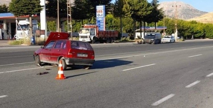 Malatya'da trafik kazası: 1 yaralı