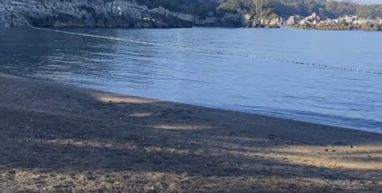 Sezon bitti plaj boşaldı
