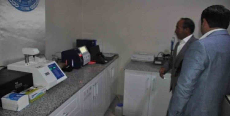 Bulanık’ta çiğ süt analiz labaratuvarının açılışı yapıldı
