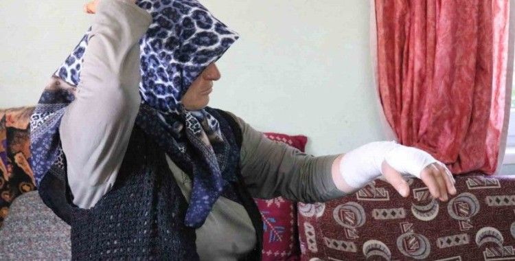 "Komşum beni darp etti" dedi, yaşadığı dehşeti anlattı
