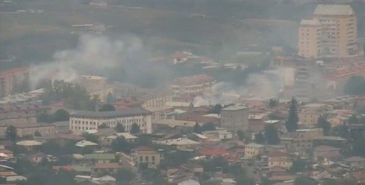 Azerbaycan: Hankendi şehrinde kasıtlı yangınlar çıkarılıyor, arşivler imha ediliyor