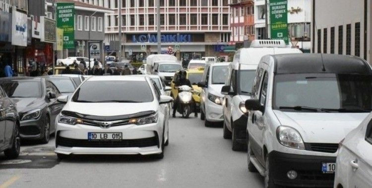 Balıkesir’de trafiğe kayıtlı araç 572 bin 446 oldu
