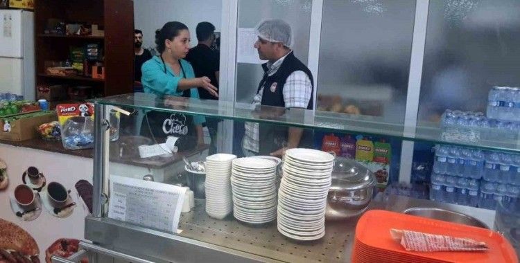Bartın’da kantin ve yemekhanelere sıkı takip
