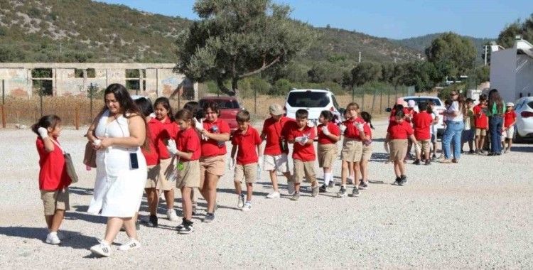 Bodrum’daki plajlar temizleniyor
