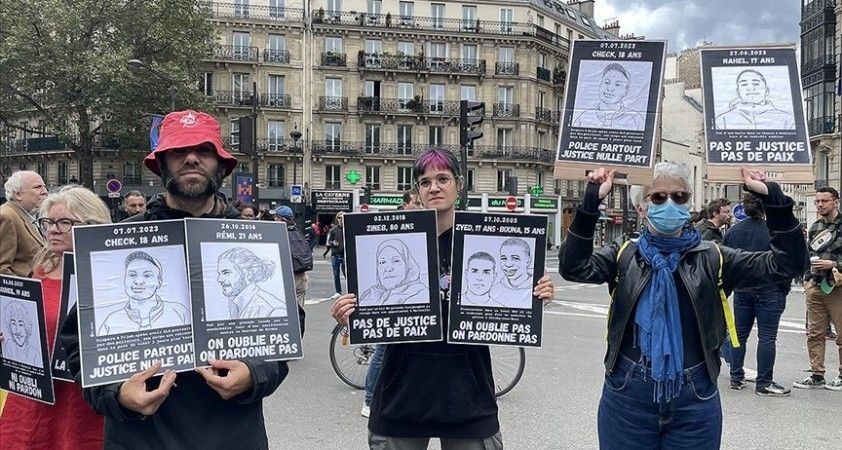 Fransızlar ırkçılık ve polis şiddetine karşı yürüdü