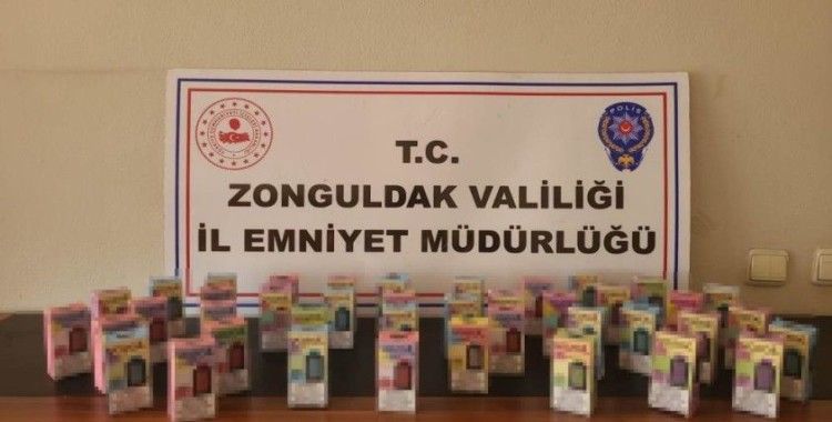 Zonguldak'ta elektronik sigara operasyonu