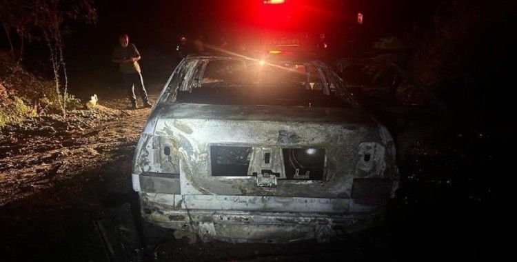 Park halindeki otomobil küle döndü
