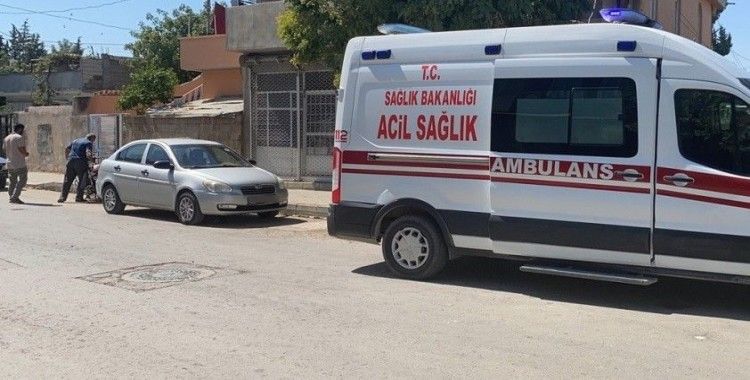 Kontrolden çıkan motosiklet devrildi: 1 yaralı
