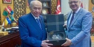 Başkan Ergün, MHP Lideri Bahçeli'yi ziyaret etti