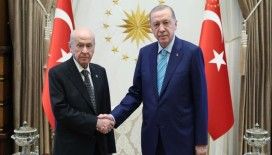 Cumhurbaşkanı Erdoğan, MHP Lideri Bahçeli ile görüştü