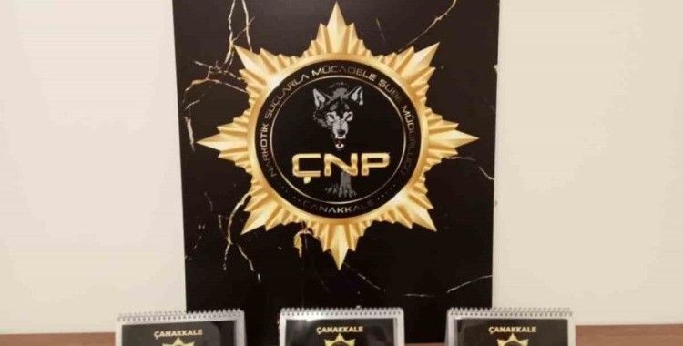 Çanakkale’de uyuşturucu operasyonuna 1 tutuklama
