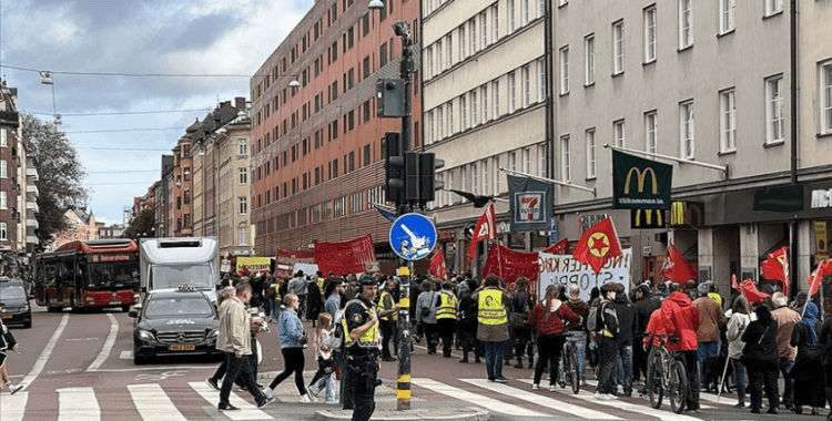 İsveç'te terör örgütü PKK/YPG destekçilerinden yeni provokasyon