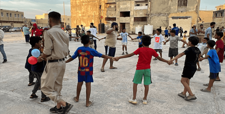 Libya'da selin vurduğu bölgelerde eğitim hayatını toparlama çalışmaları sürüyor