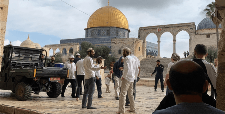 Sukot Bayramı'nda 2 bin 790 fanatik Yahudi Mescid-i Aksa'ya baskın düzenledi