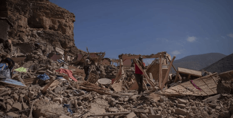 Fas'ta depremden etkilenen ailelere aylık 250 dolar yardım dağıtılacak