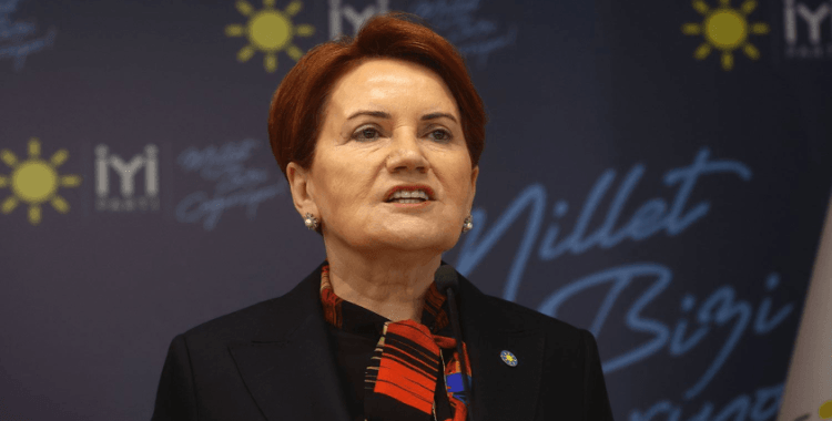 İYİ Parti lideri Akşener: 'Tek başımıza aziz milletimizin huzuruna çıkacağız'