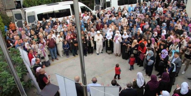 Muğla’da Umreye giden vatandaşlar dualar eşliğinde uğurlandı
