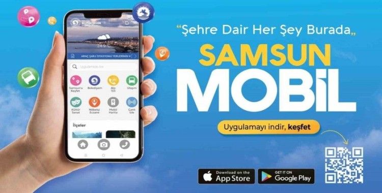 Samsun’a dijital rehber: Samsun Mobil
