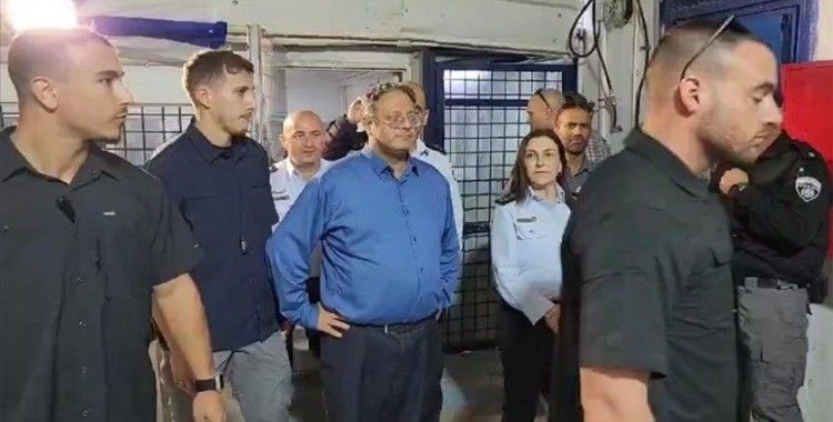 İsrailli aşırı sağcı Bakan Ben-Gvir, hapishanede kendi talimatıyla uygulanan işkenceyi paylaştı