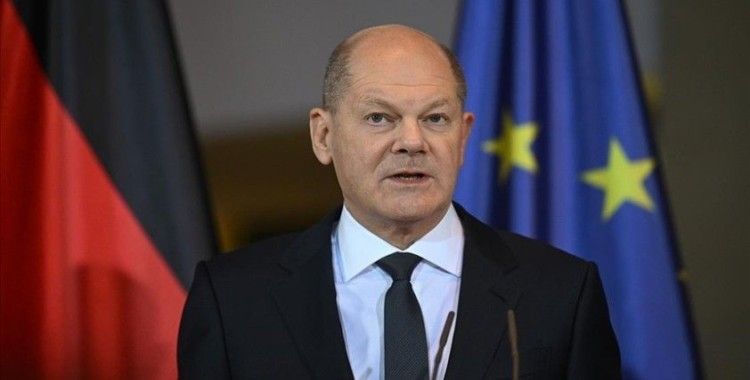 Scholz, Ukrayna'dan tahıl ihracatı konusundaki yapıcılığı için Cumhurbaşkanı Erdoğan'a teşekkür etti