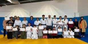 Karaman’da genç judocular bir üst kuşağa terfi etti
