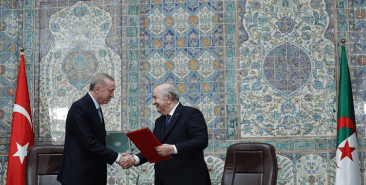 Türkiye ile Cezayir arasında 12 anlaşma imzalandı