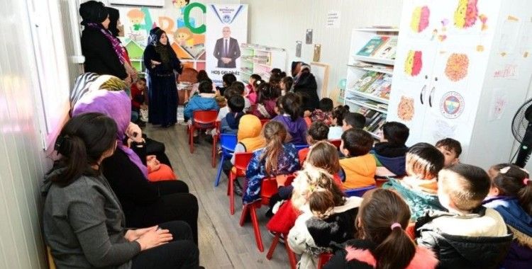 Battalgazi’de çocuklara masal dinletisi
