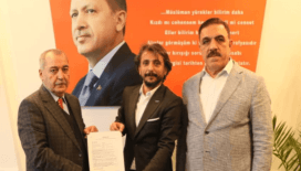 Yenişehir Belediye Başkan Yardımcısı Remzi Tekin adaylık için istifa etti