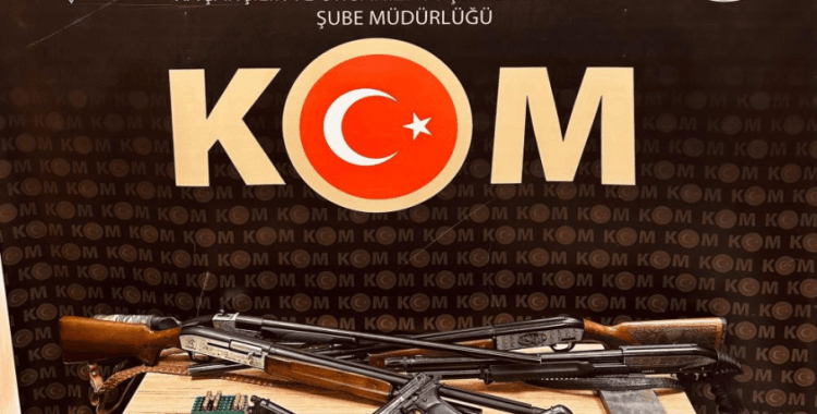 Gümüşhane’de silah ticareti yapanlara operasyon