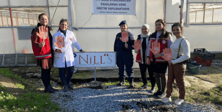 Söke’de şiddete karşı farkındalık etkinliği