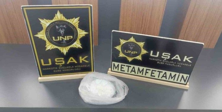 Uşak’taki uyuşturucu operasyonunda 1 kişi tutuklandı
