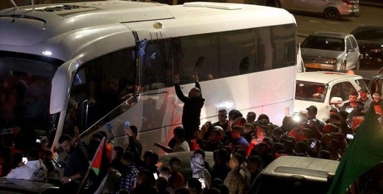 İsrail hapishanesinde tutulan 39 Filistinli daha serbest bırakılacak