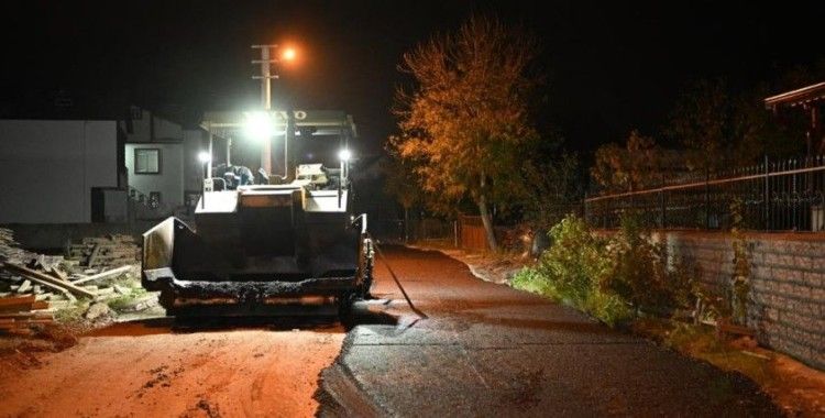 Sarımeşe'ye 310 ton asfalt