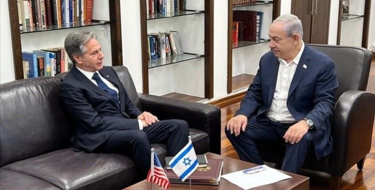 ABD Dışişleri Bakanı Blinken, İsrail Başbakanı Netanyahu ile görüştü