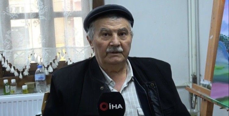 Kütahyalı ’çoban ressam’ Halil Kırkıl 33 yıldır doğayı resmediyor
