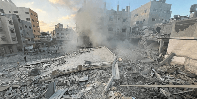 İsrail ordusu, son 24 saatte Gazze’de 400’den fazla yeri vurdu