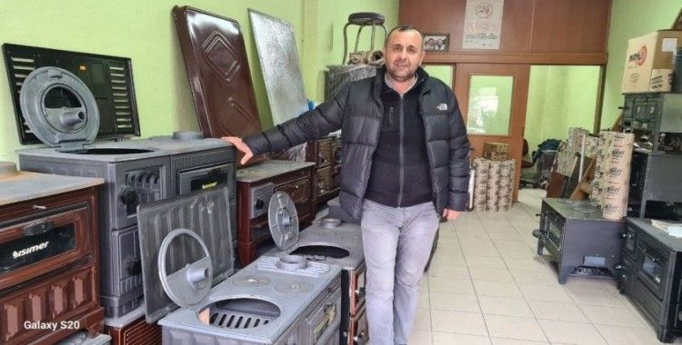 Alaplı’da sobaya ilgi yok, kuzine satışları revaçta
