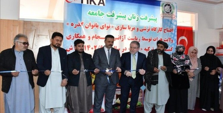 TİKA, Afganistan'da kadınlar için meslek atölyesi kurdu