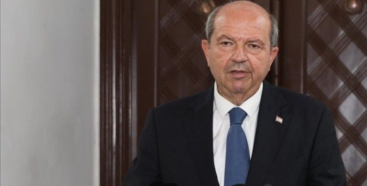 KKTC Cumhurbaşkanı Tatar, Türkiye Ada'dan çekilirse Filistin'dekine benzer olayların yaşanabileceğini söyledi