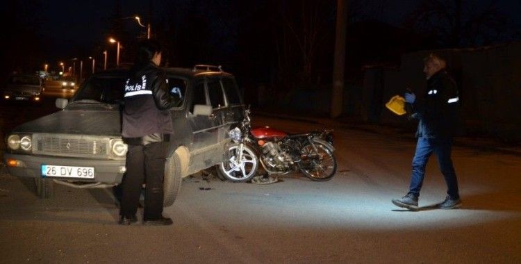 Konya’da otomobille motosiklet çarpıştı: 1 yaralı
