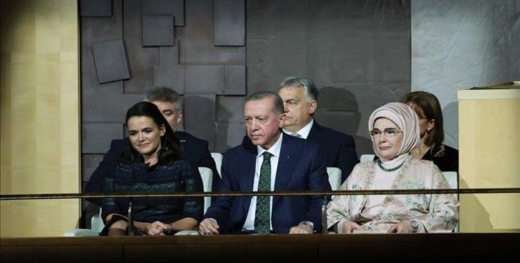 Cumhurbaşkanı Erdoğan, Türkiye-Macaristan Kültür Yılı Açılış Programı'na katıldı