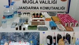 Muğla’da 24 saatte 83 litre sahte alkol ele geçirildi
