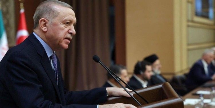 Cumhurbaşkanı Erdoğan: İran'la 30 milyar dolarlık ticaret hedefine ulaşma kararlılığındayız