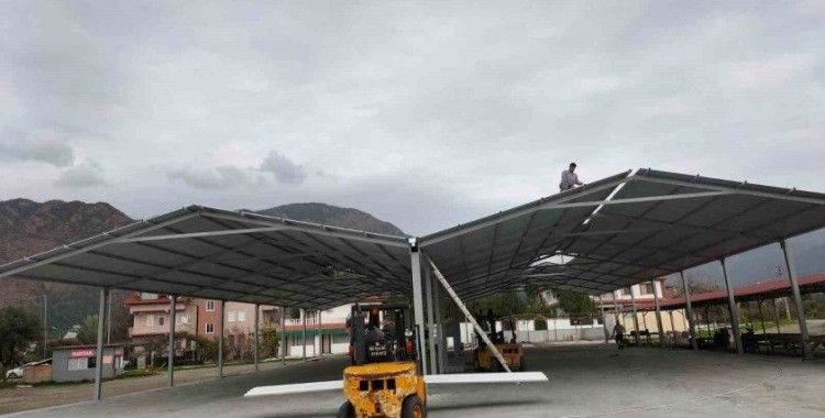 Köyceğiz Toparlar Mahallesi’ne çok amaçlı pazar yeri yapıldı
