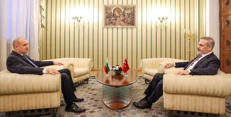 Bakan Fidan, Bulgaristan Cumhurbaşkanı Radev tarafından kabul edildi