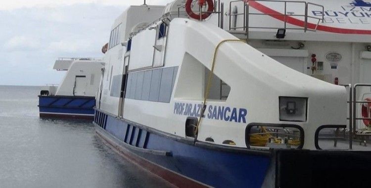 İzmir'de deniz ulaşımı iptal edildi