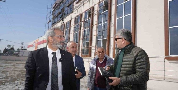 Tarsus’ta Sağlık Yerleşkesi Projesi tamamlanıyor
