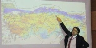 Prof. Dr. Kutoğlu, "Deprem ve Deprem Dirençli Kentleşme" konulu konferansa katıldı
