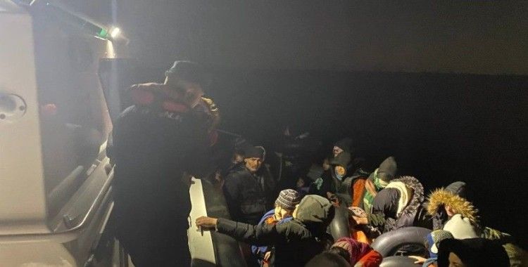 Aydın’da 52 düzensiz göçmen kurtarıldı
